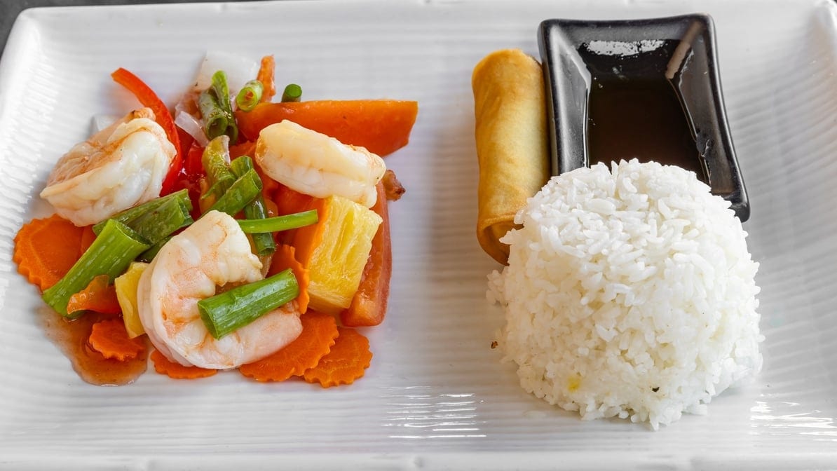 Sweet and Sour Lunch Special.