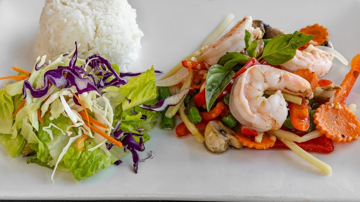 Sweet Basil Lunch Special.